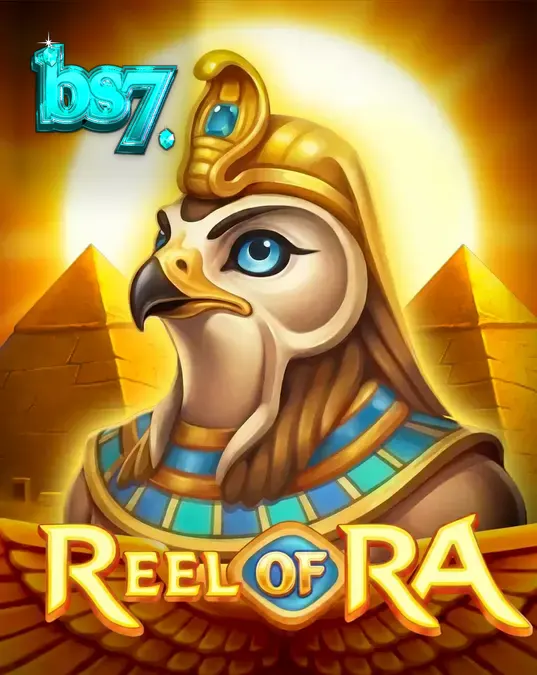 Interface do slot Reel of Ra com temática egípcia